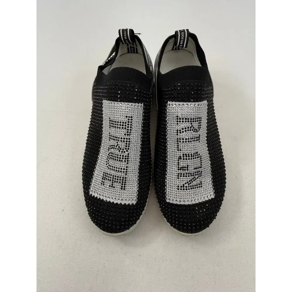 True Religion Aurelia Bling Slip-On Shoes Unworn Women’s Sz 7 Sparkle‎ Statement